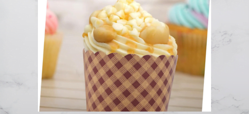 how to use cardboard baking cups